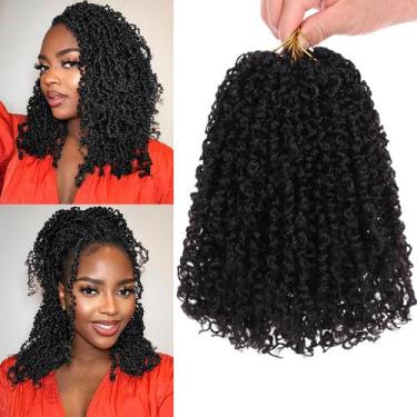 Imagem de Crochet Hair COOKOO Yanky Twist, sintético de 10 polegadas, 8 pacotes