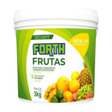 Imagem de Adubo Fertilizante P/ Árvore Frutífera Npk Forth Frutas 3kg