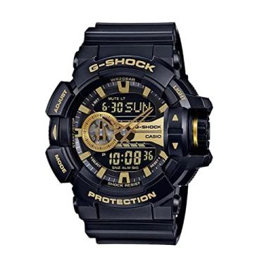 Imagem de Relógio Casio GA400GB-1A9 G-Shock Ana-Digi, Preto e Dourado, Masculino