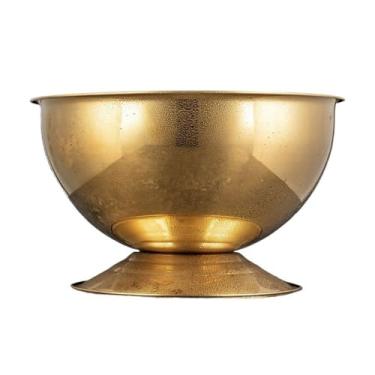 Imagem de balde de vinho Grande capacidade banheira de champanhe grande bar balde gelo festa doméstica vinho bebida refrigeração Refrigerador de cerveja(Gold)