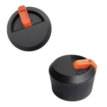 Imagem de Puxadores de grelha a gás, 2 unidades, laranja