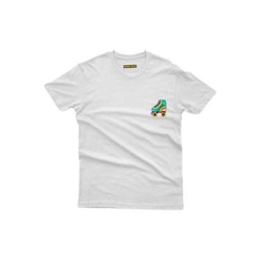 Imagem de Camiseta Nerd Chic Retrô Patins Anos 80 E 90-Unissex