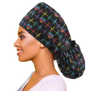 Imagem de Boné ABAMERICA, suporte de rabo de cavalo para mulheres, chapéu de enf