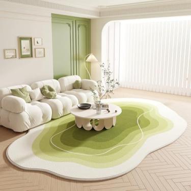Imagem de Tapete decorativo estilo creme para sala de estar, tapete em formato de nuvem para quarto, tapete macio e felpudo, espesso para casa (200x300 cm/D)