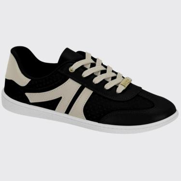 Imagem de Tênis Urban Recorte Brilhos Feminino Cadarço Moleca 5605.472.27758-Feminino