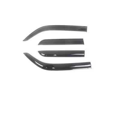 Imagem de GRJQRKHZ Defletor de janela lateral de carro para H&onda Cr-V 2017-2021 Weathershied viseira de porta vento sol proteção chuva janela lateral defletores de vento