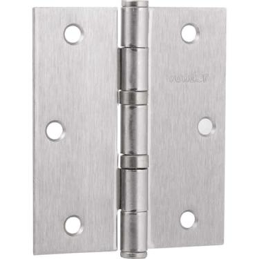 Imagem de Dobradiça 3.1/2 Anel De Rolamento Niquelada 3 Peças Vonder