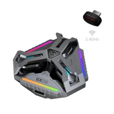 Imagem de Fone Tws Gamer com Dongle 2.4ghz, Sem Delay, Case interativa, Hi-Res E Lhdc, Bluetooth 5.3 - Gx05 EDIFIER