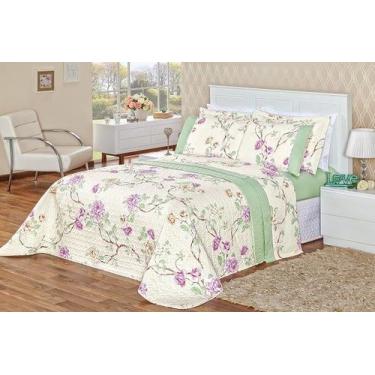 Imagem de Cobre Leito Naturale Casal Super King 3 Peças Varias Cores - Doce Lar 