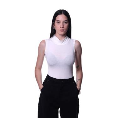 Imagem de Body bali hai gola alta, Branco, m