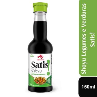 Imagem de Molho shoyu SATIS! Para Legumes e Verduras 150ML - AJINOMOTO