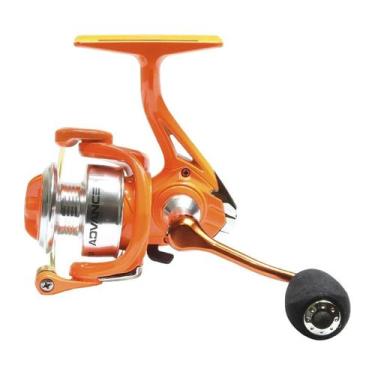Imagem de Molinete Ultra Light Deyu Advance UL500 4 Rolamentos Pesca Leve, Laran