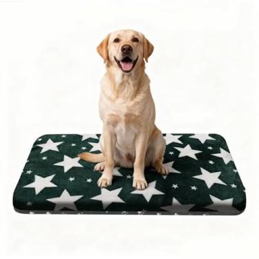 Imagem de Wittop Cama de cachorro lavável ortopédica para uso ao ar livre com fundo antiderrapante, almofada macia de luxo para animais de estimação, almofada aconchegante para gaiola e colchão de dormir para