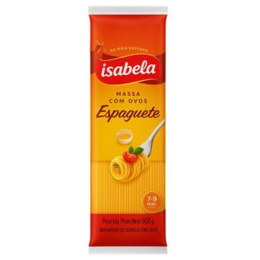 Imagem de Macarrão Isabela Espaguete com Ovos 500g