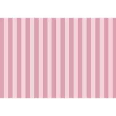 Imagem de Tecido Tricoline Listrado Colorê Rosa (3 mm) - 50 x 150 cm - Tecidos C