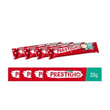 Imagem de Kit 4 Chocolate Nestlé Prestígio 33g
