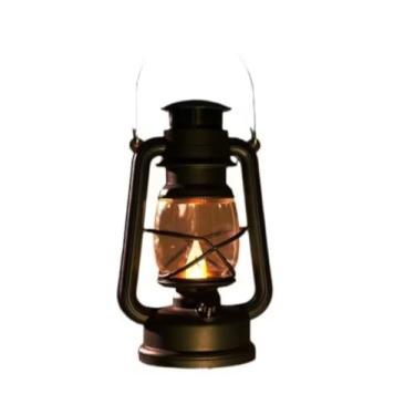 Imagem de Lampião Luminária Grande Lanterna Led Decoração