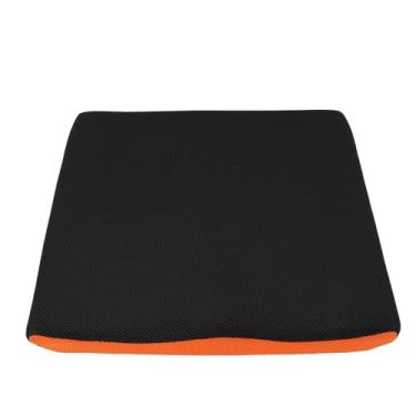 Imagem de Almofada de espuma viscoelástica para cóccix de alta densidade, confortável, respirável, lavável, antiderrapante, travesseiro de cóccix para cadeira de escritório, cadeira de