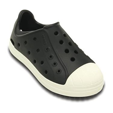 Imagem de Crocs Sapato infantil Bump-It, Preto/Oyster, 3 Little Kid
