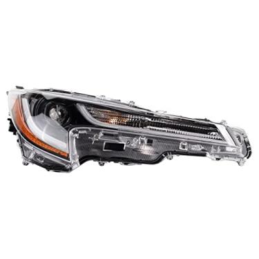 Imagem de TRQ Conjunto de farol direito compatível com Toyota Corolla 2020-2022
