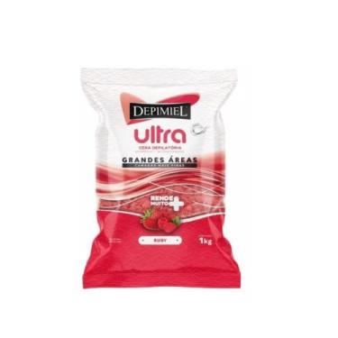Imagem de Cera Depilatória Depimiel Ultra Ruby 1000g