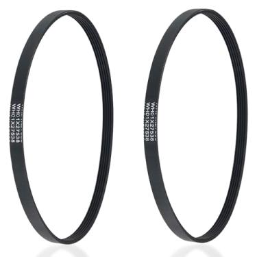 Imagem de WH01X27538 Correia de acionamento de lavadora serve para peças de reposição GE/Hotpoint secadora (pacote com 2)