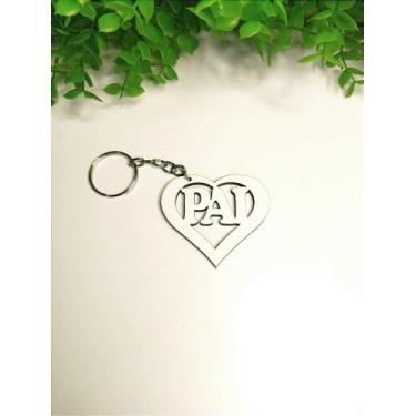 Imagem de Chaveiros Dia dos Pais - Personalizados com Recorte a Laser em MDF - n
