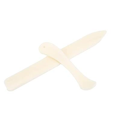 Imagem de RiToEasysports Ferramenta de Pasta de Osso para Scrapbooking de Fabricação de Cartões DIY, Ferramenta de Pontuação de Papel de Desossa de Plástico, Faca de Origami Leve para Uso a Qualquer Hora, 1 Conjunto Doméstico