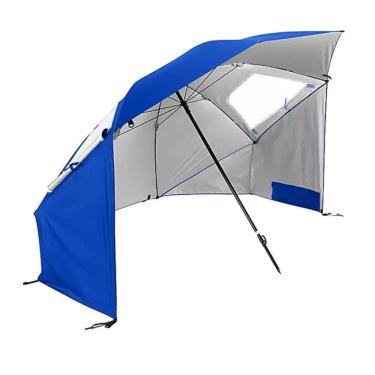 Imagem de Guarda Sol Sunfit Com Abas 2,2M, Azul