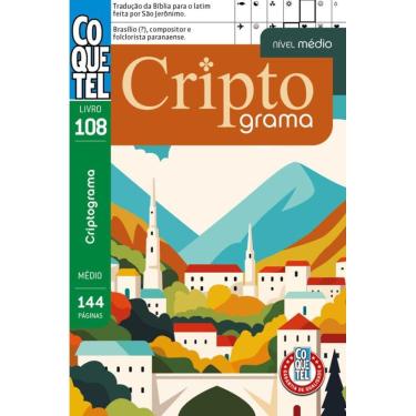 Imagem de Livro Coquetel Criptograma 108: Nível Médio