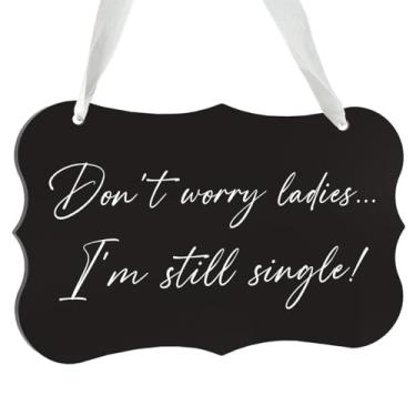 Imagem de Placa de decoração de acrílico de casamento, decoração de chá de panela, placa de assento de acrílico pendurada com fita para assentos de recepção de casamento e decoração de cadeira de igreja - Don't