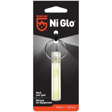 Imagem de GEAR AID Ni Glo Chaveiro brilhante recarregável UV de 5 cm – Acessório multiuso que brilha no escuro para acampamento, mergulho, pesca noturna, caminhadas, kits de emergência e uso diário