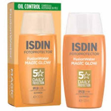 Imagem de Isdin Fusion Water Magic Glow FPS30 50ml Protetor Solar Facial