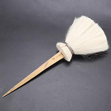 Imagem de Acouto Escova Média para Limpeza de Cerâmica - Ferramenta de Reabastecimento de água Em Cerâmica de Argila para Espanar, Modelar e Modelar - Escova de lã Com Cabo de Bambu para Artesanato Em (lã 2)