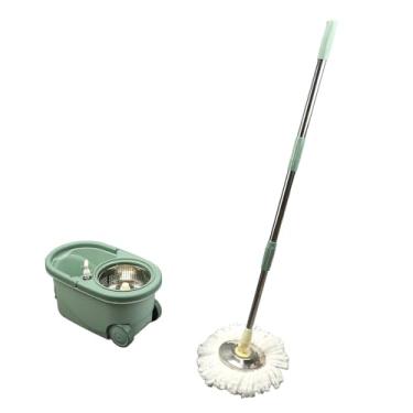 Imagem de SUNGOOYUE O Kit Reutilizável de Vassoura Giratória LaborSaving Alcança Os Cantos e Fornece Profundidade para Todas As Superfícies do Piso