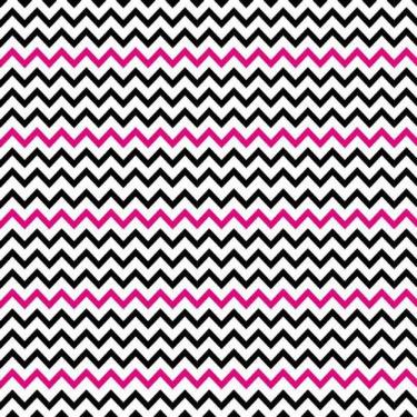 Imagem de Papel De Parede Preto Vermelho E Branco Chevron Autocolante - LRP