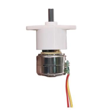 Imagem de OQVXFAUZA 15MM 15BY Gear Stepper Electronic Starter DC5V 6V 2RPM Caixa de engrenagens de precisão Grande Torque 2-Phase 4-Wire Stepping Electronic Starter Razão de redução 1000:1