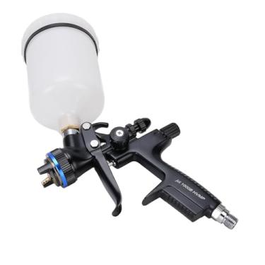 Imagem de Fafeicy HVLP Spray Tool 600ml Pulverizador de Tinta Com Bico de 1,3 Mm e Copo de Alumínio para Paredes de Móveis Pintura de Portas Kit Profissional de Pistola de Pulverização de Ar Com