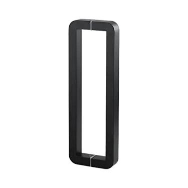 Imagem de Alça quadrada de aço inoxidável escovado, d rosa d preto fosco prata, puxador para portas internas e externas, muito bem feito e moderno/rosa d/92,5 cm (36 3/20.3 cm) (preto fosco 102.