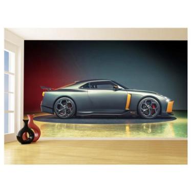 Imagem de Papel De Parede Carro Nissan Gtr Godzilla Jdm 3,5M Car315 - Você Decor