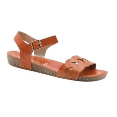 Imagem de SANDALIA FEMININA ANDACCO FLATFORM GOA EM COURO - 14271-Feminino