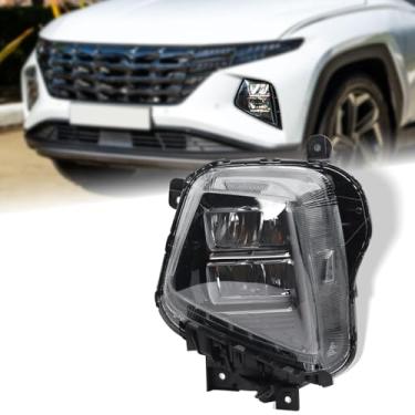 Imagem de Duolctrams Conjunto de farol de LED compatível com modelos Hyundai Tucson SE/SEL 2022 2023 lado esquerdo do motorista 92101-CW150 HY2502250