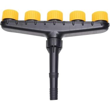 Imagem de Bico de pulverizador de mangueira de jardim, bico ajustável sistema de irrigação jardim spray de água bico de nebulização (Mangueira de 1" e 1.2" de ajuste,5 Bocal)