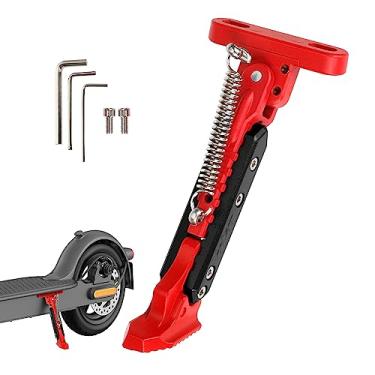 Imagem de ulip Suporte ajustável para scooters elétricas, suporte de estacionamento, acessórios de substituição para Gotrax G4 Hiboy S2 Pro Xiaomi M365 1S Pro Pro2 MI3 (vermelho-preto)