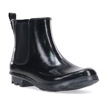 Imagem de Western Chief Bota feminina de cano curto, Preto, 10
