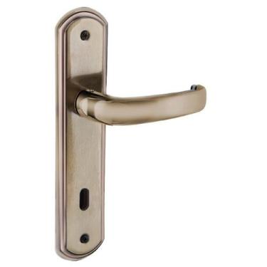 Imagem de Fechadura Interna Latonado Orion Anatomic Aliança - Aliança Metalúrgic