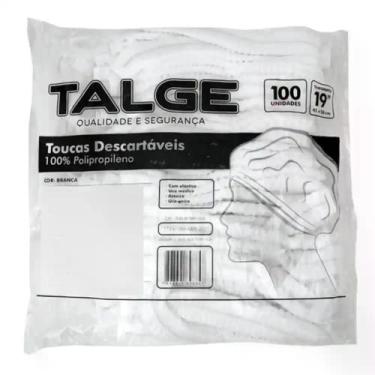 Imagem de Touca Descartável Sanfonada Elástico Tnt Talge