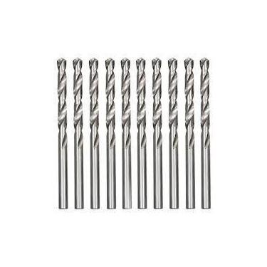 Imagem de Kit 10 Pçs Broca Aço Rápido Polida 10mm P/ Metal - Mtx