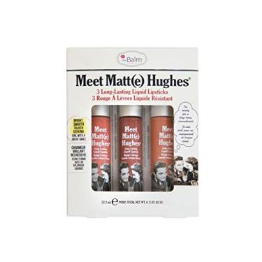 Imagem de theBalm Meet Matt(e) Hughes 3-pc Lip Kit