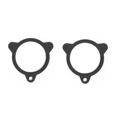 Imagem de 2 peças de junta de filtro de filtro de admissão de ar de motocicleta para Harley XL Sportster 883 Softail Dyna Touring Big Twin Cam FLT FLST FXDLS M8 (compatível com 2)